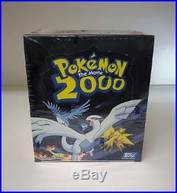 Pokemon The Movie 2000 Sealed Trading Card Booster Box Topps