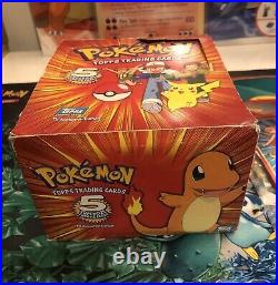 Pokemon Topps Chrome Booster Box 2000. 20x Sealed 5 Card Packs All Inc Charizard