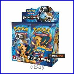 Pokemon Trading Card Game XY Evolutions Sealed Booster Box of 36 Packs XY-12