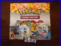 Pokemon XY Flashfire Factory Sealed Booster Pack Box Trading Card Game NEW