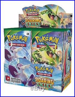 Pokemon XY Roaring Skies Sealed Booster Box of 36 Packs Trading Cards
