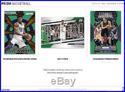Prizm 2018-19 Basketball Sealed Retail (12 Packs) Multi-pack Cello Box