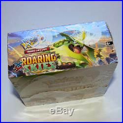 Roaring Skies FACTORY SEALED Booster Box 36 Packs NEW Official Pokemon Cards UK