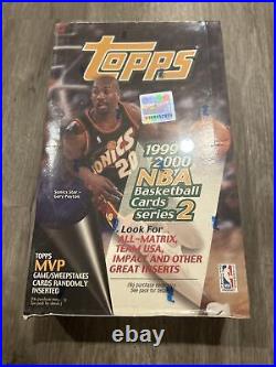 SEALED 1999-00 Topps Basketball Series 2 Box 36 Packs / 11 Cards Per Pack