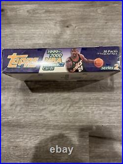 SEALED 1999-00 Topps Basketball Series 2 Box 36 Packs / 11 Cards Per Pack