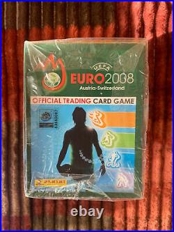 SEALED BOX PANINI EURO 2008 TRADING CARDS Ronaldo #217 #162 Modric #143 Chance