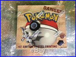 SEALED First Edition Fossil Booster Box Pokemon Cards Wizards of the Coast