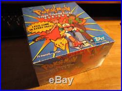 SEALED Pokemon TOPPS SERIES-2 Booster BOX Complete Pack Card Set TV Animation Ed