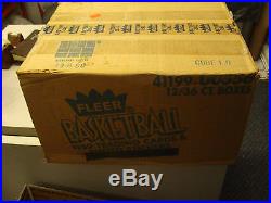 SEALED UNOPENED 1989-90 Fleer Basketball 12 Wax Box CASE(Poss Jordan PSA10) #1
