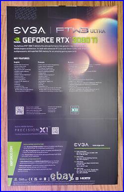 SHIPS ON 12/15 EVGA NVIDIA GeForce RTX 3080 Ti FTW3 Graphics Card SEALED BOX