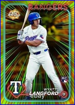 SPECIAL 2024 Topps Chrome Baseball Factory Sealed Value Box Baseball Complete