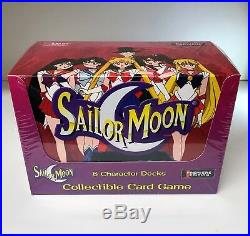 Sailor Moon Collectible Card Game Sealed Box of 6 Character Decks CCG, TCG