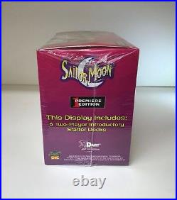 Sailor Moon Collectible Card Game Sealed Box of 6 Two Player Starter Decks CCG