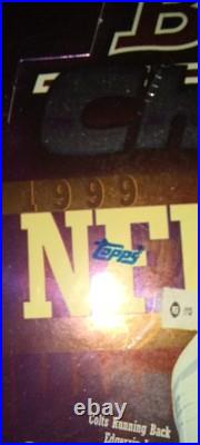 Sealed 1999 Bowman Chrome NFL football hobby box 24 packs Sealed 1999 Bowman Chrome NFL football hobby box 24 packs