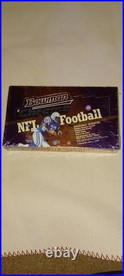 Sealed 1999 Bowman Chrome NFL football hobby box 24 packs