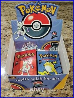 Sealed BASE SET 2 Pokemon Cards WOTC Booster Pack BOX FRESH UNWEIGHED