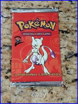 Sealed BASE SET 2 Pokemon Cards WOTC Booster Pack BOX FRESH UNWEIGHED