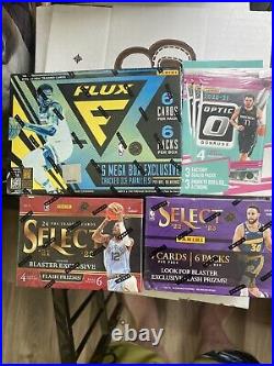 Sealed Basketball Card Box Bundle Lot Of 4