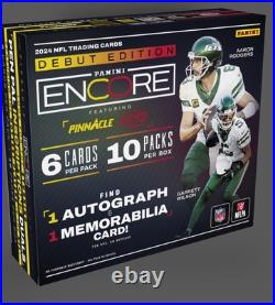 Sealed CASE PANINI HOBBY BOXES ENCORE 2024 DEBUT EDITION NEW SETS Pick Your Box Sealed CASE PANINI HOBBY BOXES ENCORE 2024 DEBUT EDITION NEW SETS Pick Your Box