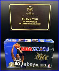 SkyBox 1993-94 NBA Hoops Series 1 Factory Sealed Box (432 Cards)