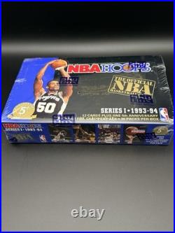 SkyBox 1993-94 NBA Hoops Series 1 Factory Sealed Box (432 Cards)