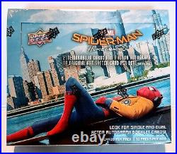 Spider-Man Spiderman Homecoming Factory Sealed Hobby Trading Card Box Upper Deck