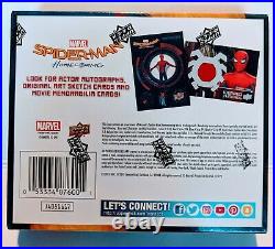 Spider-Man Spiderman Homecoming Factory Sealed Hobby Trading Card Box Upper Deck