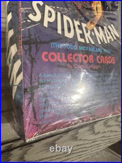 Spider Man Todd Mcfarlane Era Factory Sealed Box 48 Packs Comic Images 1992