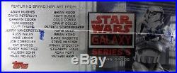 Star Wars GALAXY SERIES 5 Trading Cards Sealed hobby BOX Topps printing plates