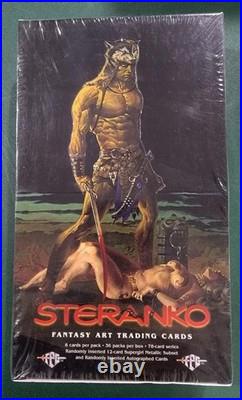 Steranko Fantasy Art Collector Cards Sealed Box