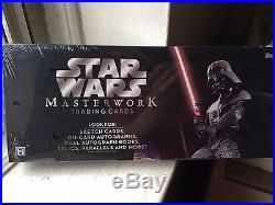 TOPPS STAR WARS MASTERWORK TRADING CARDS BRAND NEW SEALED BOX