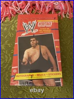 TOPPS WWE WWF 2012 Heritage Picture Trading Cards SEALED BOX RELIC AUTOGRAPH HTF TOPPS WWE WWF 2012 Heritage Picture Trading Cards SEALED BOX RELIC AUTOGRAPH HTF