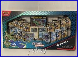 TWO Pokemon Crown Zenith Sea and Sky Premium Collection SEALED 2024 FREE SHIP