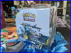 Team UP Booster Box FACTORY SEALED UNTAMPERED SM09 POKEMON CARDS