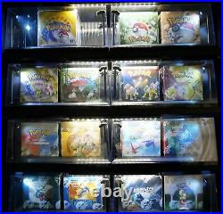 The Ultimate Complete 1st Edition Pokemon Booster Box Collection Factory Sealed