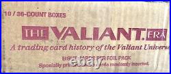 The Valiant Era Factory Sealed 36 Pack 10 Box Case 1993 Upper Deck Trading Cards