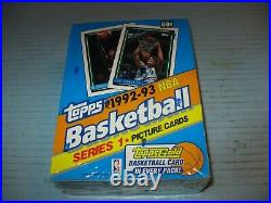 Topps 1992-93 NBA Basketball Series 1 Picture Cards 36 ct. Factory Sealed