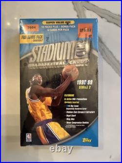 Topps 1998-1999 Stadium Club NBA Basketball Cards Series 2 Factory Sealed