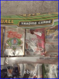 Topps 2003 Baseball Cards Championship Collection Box Sealed Dented Box 19 Packs