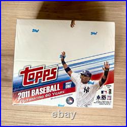 Topps 2011 Baseball Series One Sealed Hobby Box 24 Packs 12 Cards/Pack