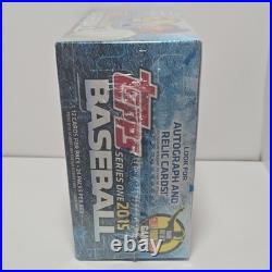 Topps 2015 Series One Factory Sealed Hobby Box, Autos/Relics MLB
