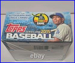 Topps 2015 Series One Factory Sealed Hobby Box, Autos/Relics MLB