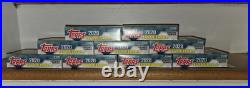 Topps 2020 Baseball Update Series Sealed Hanger Boxes Lot Of Nine (9) Free Ship