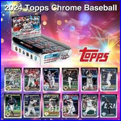 Topps 2024 NPB Chrome Baseball Card Box Factory Sealed Professional Baseball JPN