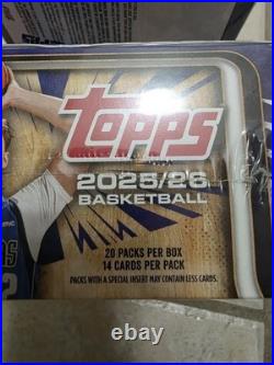 Topps 2025-26 Flagship Basketball DISPLAY RETAIL Box Sealed 280 New READ RC Auto