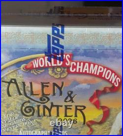 Topps 2026 Allen & Ginter World's Champions MLB Sealed Box 240 Cards Auto