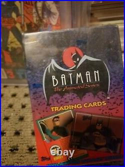 Topps Batman The Animated Series Trading Cards SEALED Box of 36 Packs Vintage