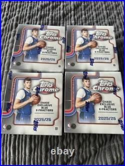 Topps Chrome 2025-2026 NBA Factory Sealed Box