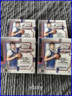 Topps Chrome 2025-2026 NBA Factory Sealed Box