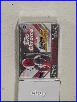 Topps Chrome Deadpool 2025 Marvel Sealed Trading Card Box, 28 Cards, Exclusive